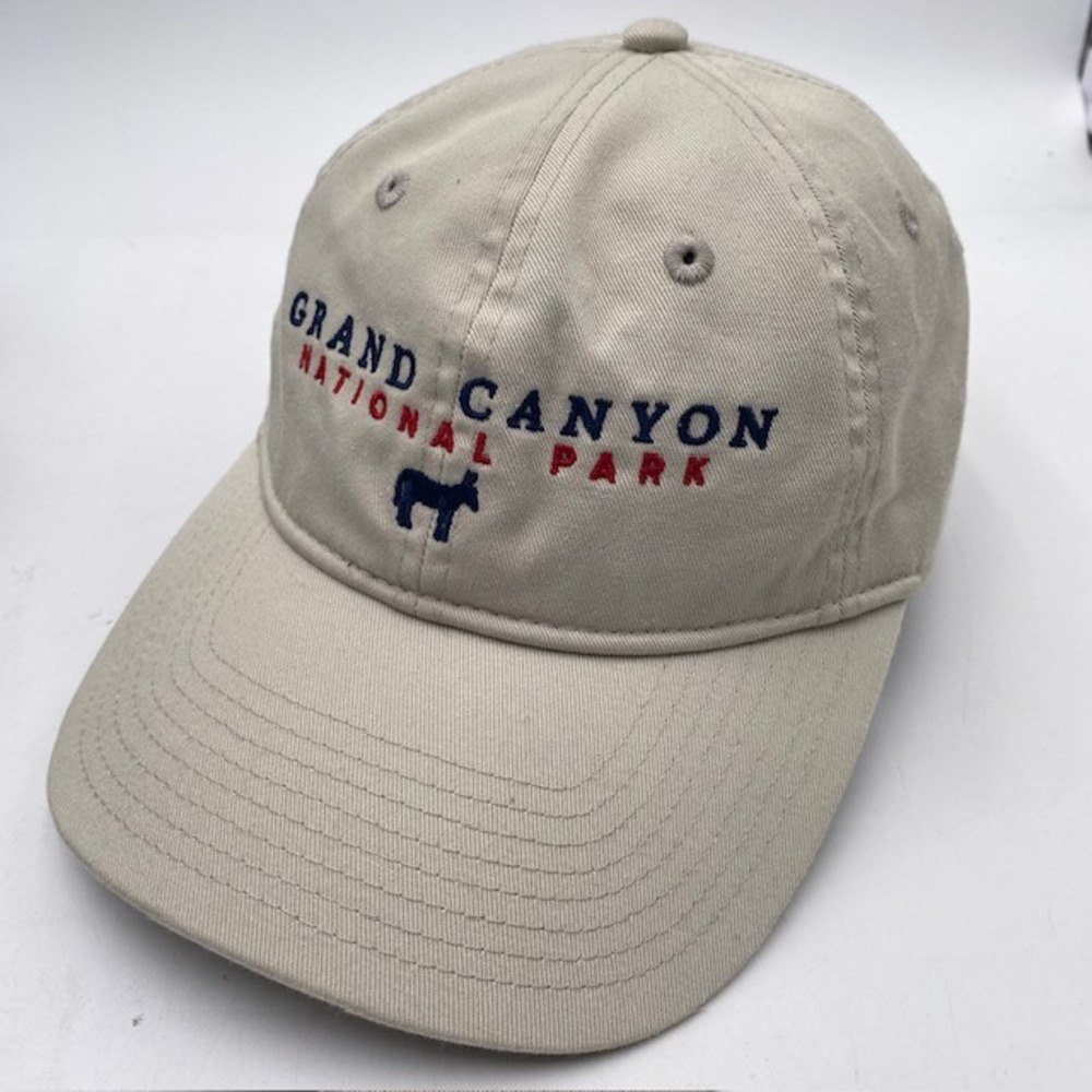 GRAND CANYON Gear For Sports National Park Hat Mens OSFM Tan Mule Embroidered